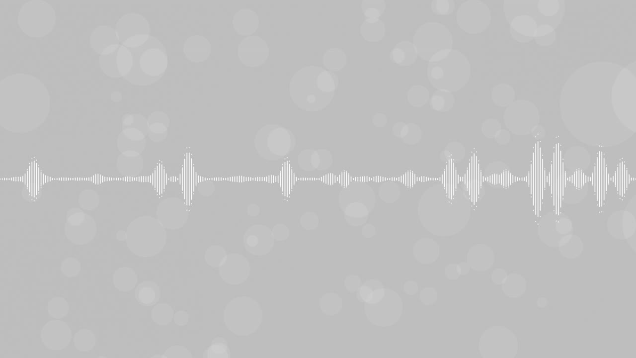 4k 3d music equalizer audio waves or sound frequency in lines science analysi waveform audio