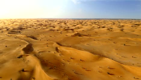 flying over middle eastern desert