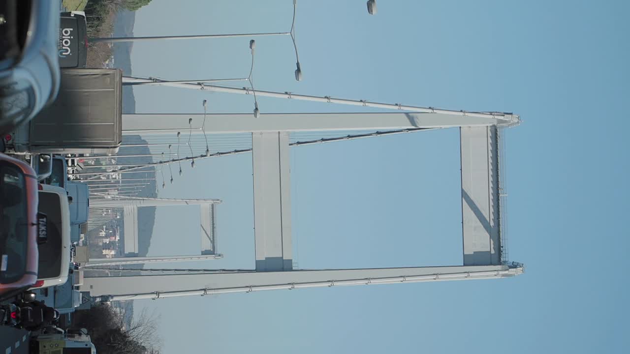 движение по подвесному мосту