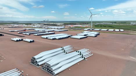 Wind-turbine-blades-ready-for-shipping-and-installation