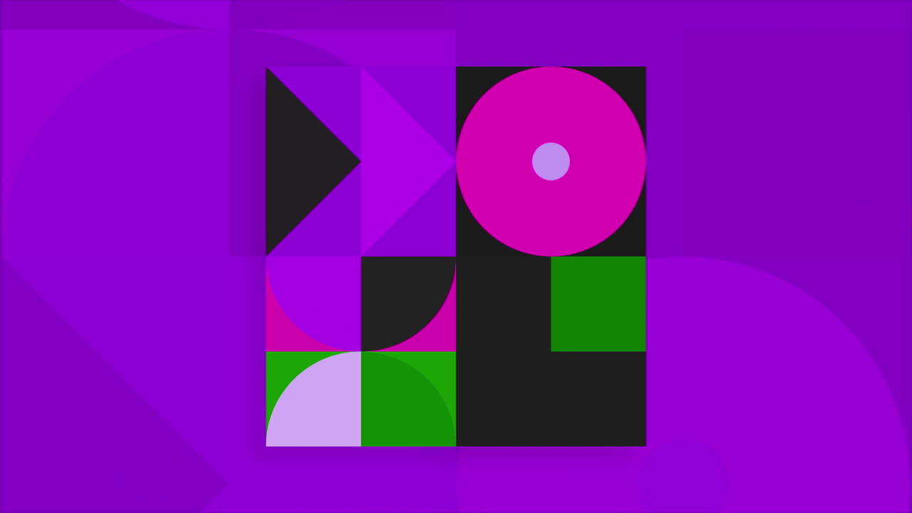 patrón de formas geométricas abstractas