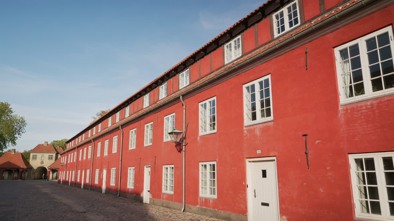 Vista della cittadella di Kastellet nel centro di Copenaghen, Danimarca