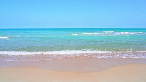 emerald sea and beach background