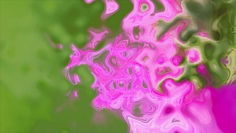 unique abstract image for creative design of title, intro, transition, background, backdrop, banners, websites, wallpapers. 4k seamless loop pink green artistic swirl motion. beautiful trendy artwork.