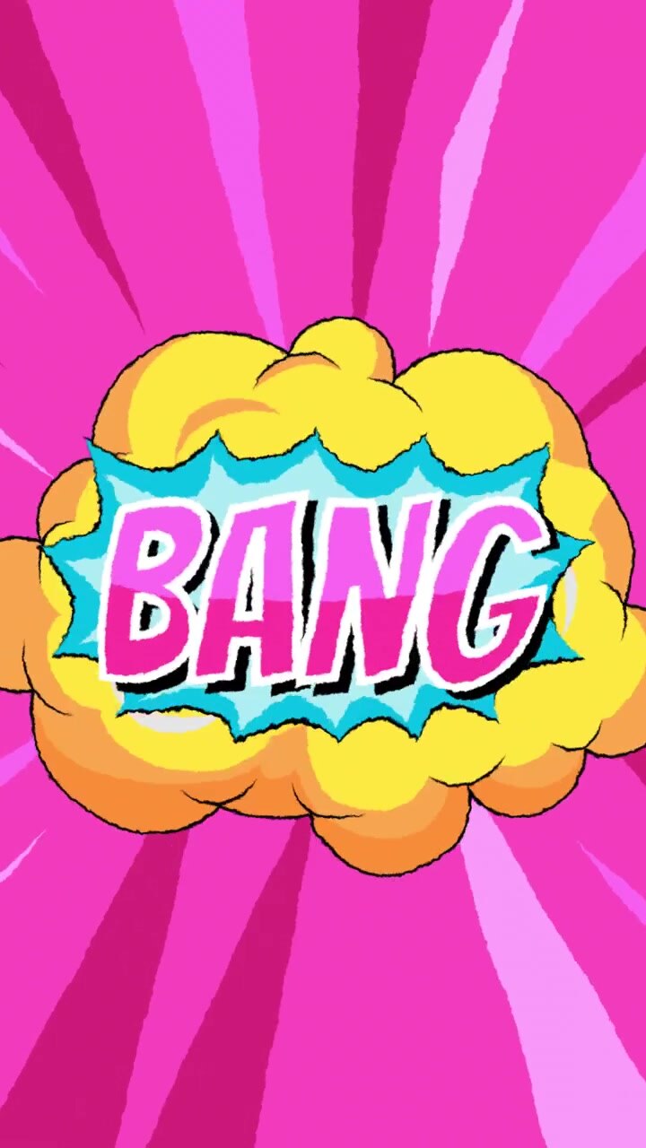 Comic Bang Sound Effect Illustration