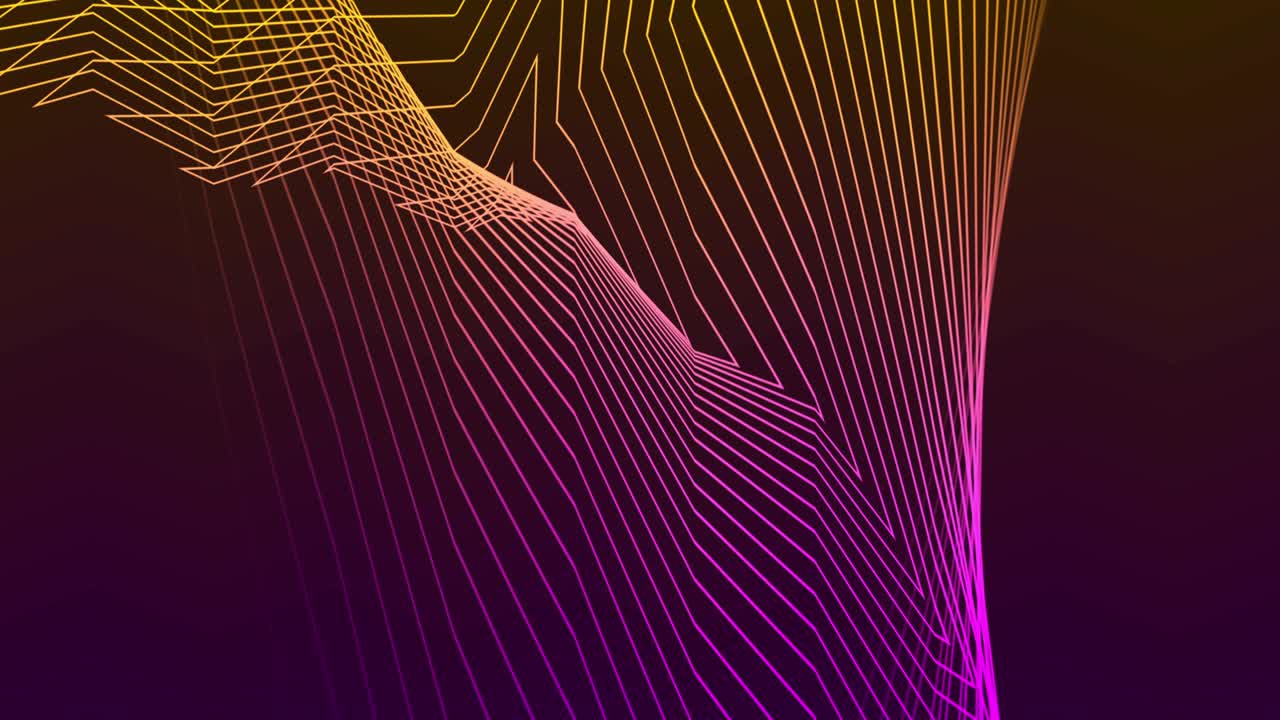 Elegant Colorful Stripes Background