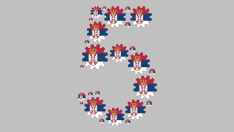 serbio número cinco