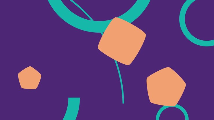 Different Geometric Modern Abstract Background