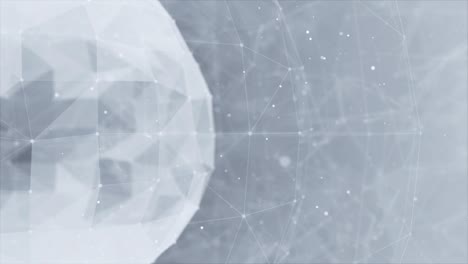 cloud computing and global networks concept design loop.