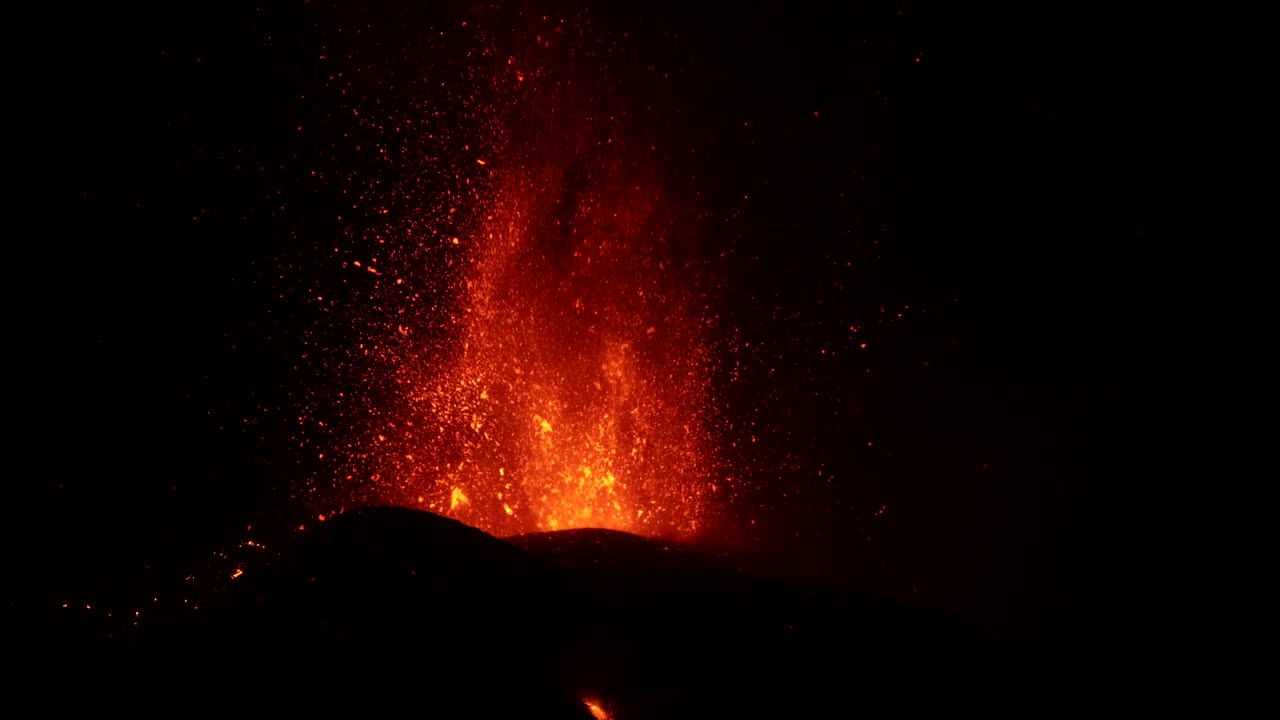 erupción volcánica en la palma islas canarias 2021