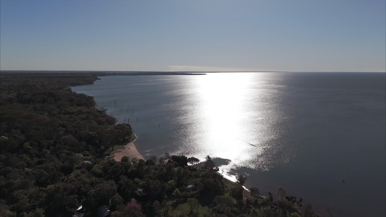 파라나 강, 강의 가장 야생적인 부분, 공중 사진