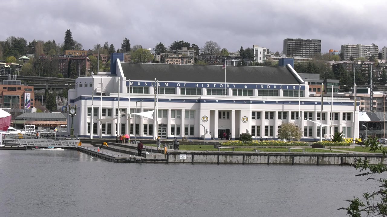 Lungolago del Lago Union, Seattle Washington.