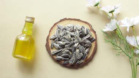 sunflower seeds and oil