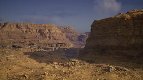 explore the vast beauty of rugged canyons in a desert landscape