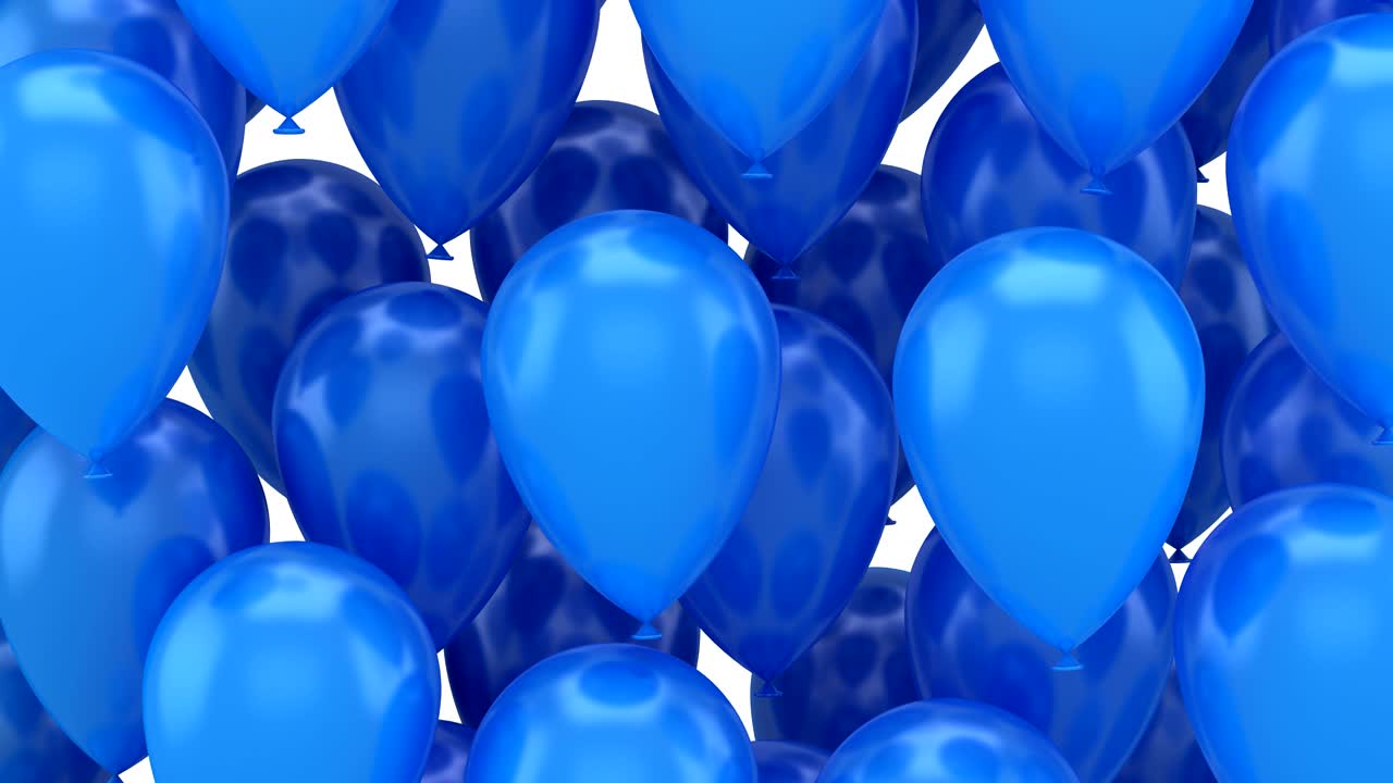 los globos que vuelan hacia arriba