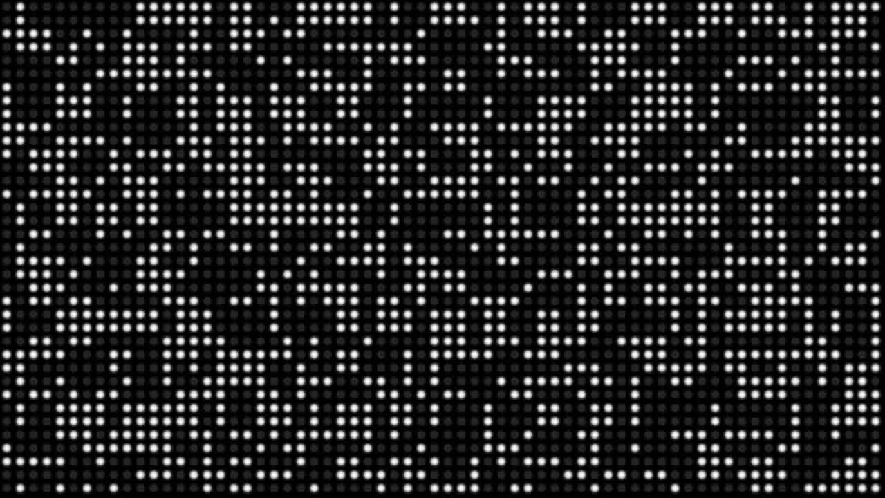 Randomly lighting LED screen background (seamless looping)