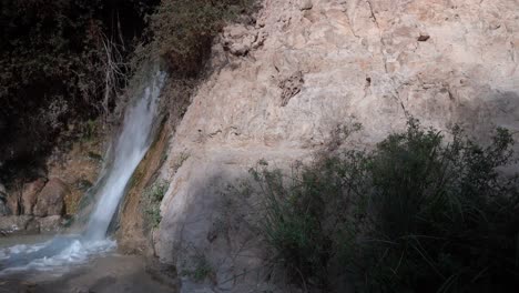 Wasserfall-Ein-Grace-And-Grace-Israel-Biblische-Stätte-Oasis-Spring-Water-Fall