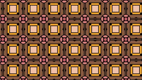 abstract background animation of brown seamless tile pattern for wallpapers and backgrounds