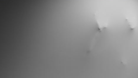 a creepy silhouette of a woman appears from the white surface