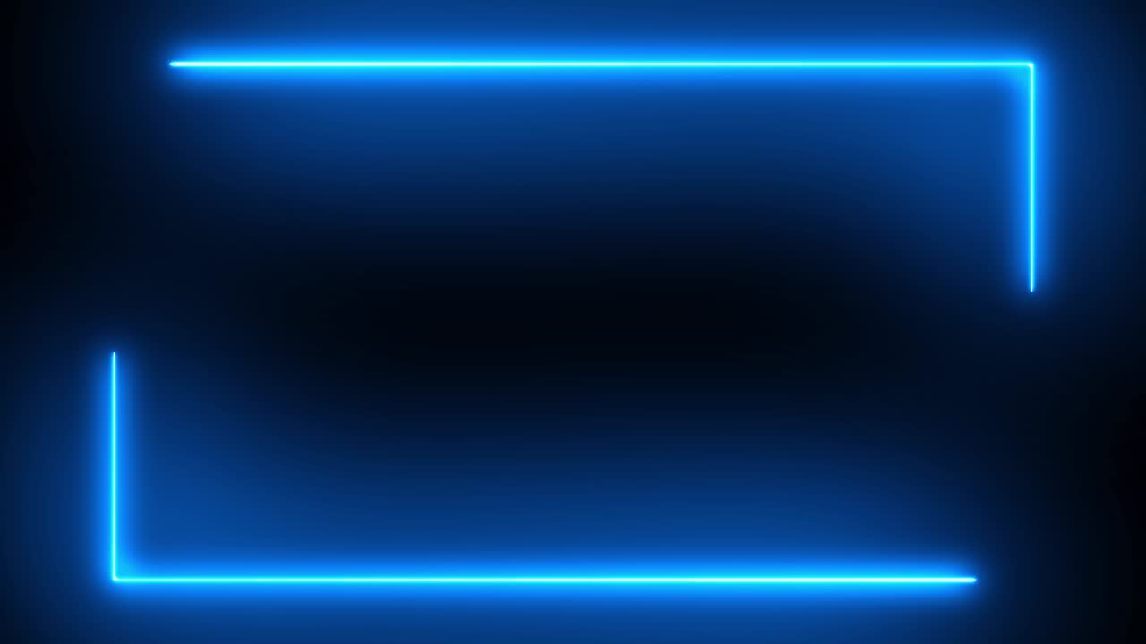 3d abstract futuristic neon ultra violet glowing lines Loop background Frame.