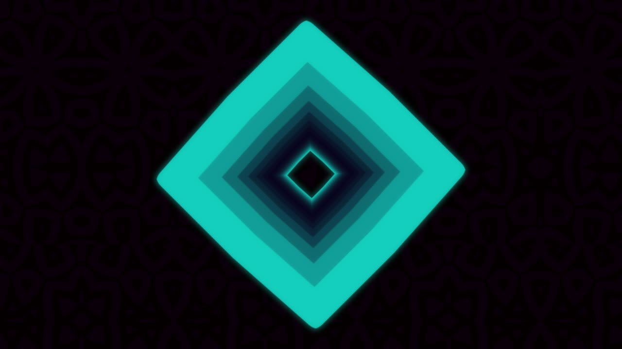 estilo corporativo con cuadrados espirales verdes abstractos