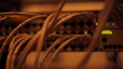 network equipment and cables