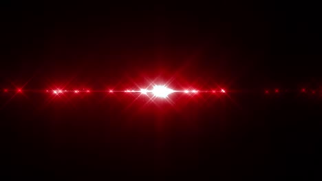 single line red flashing lights looping background