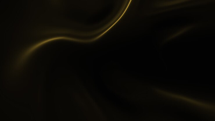 flydende gule bølger og i sort gradient