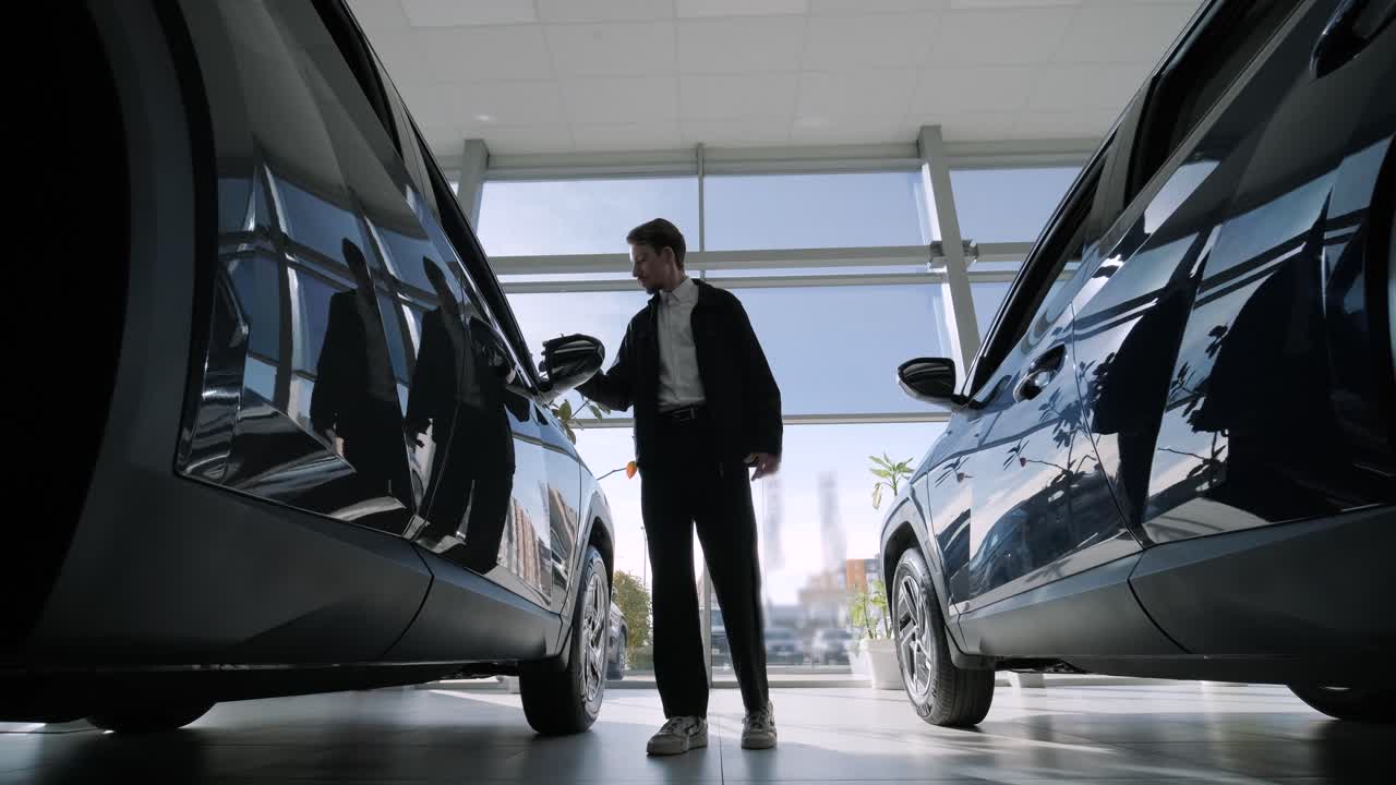 Cars at the dealership