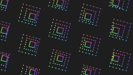 colorful checkerboard pattern repeating in seamless grid