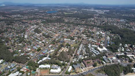 coastal town of port macquarie in mid north coast of new south wales