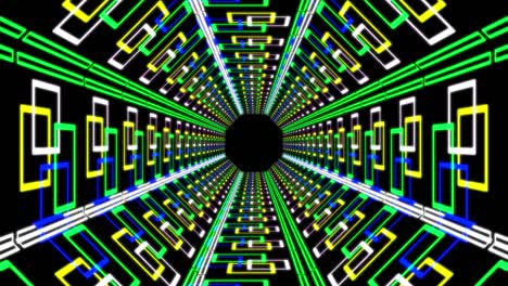 cyber tunnel progress animation motion graphics (animazione del progresso del tunnel informatico)