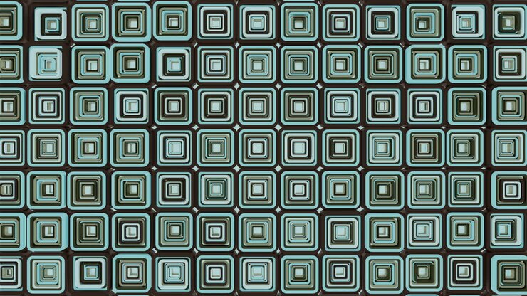 Geometric Square Pattern Background