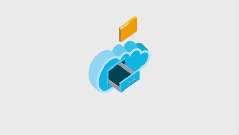 cajón de computación en la nube