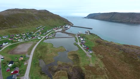 Cabo-Norte-(Nordkapp)-En-El-Norte-De-Noruega.