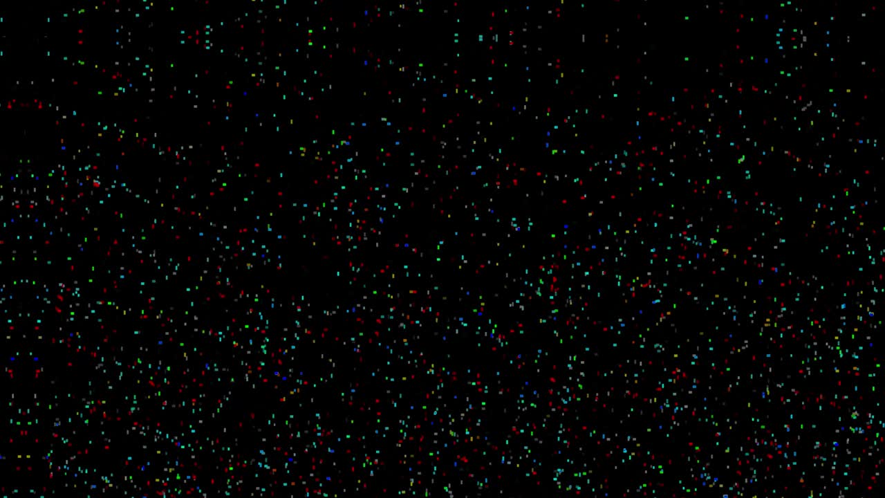 4k pixel digital ruido fallo arte efecto bucle de animación de fondo.