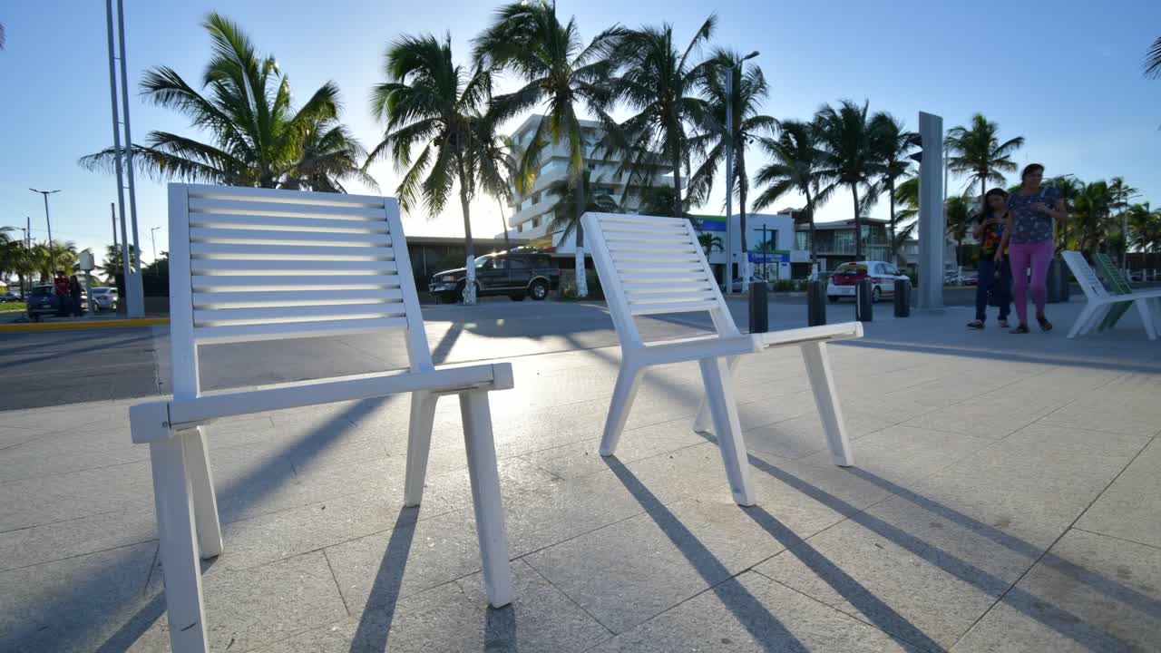 A public park at City of Veracruz, Mexico.