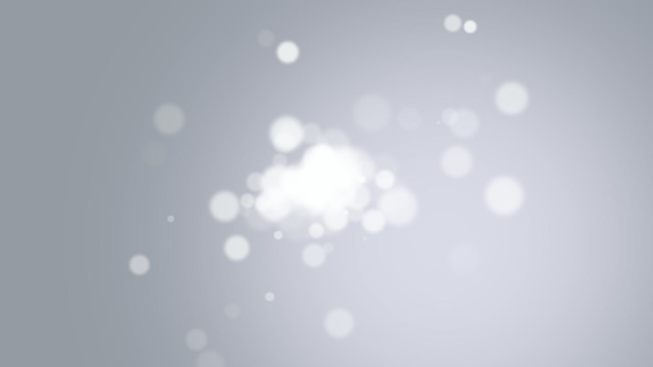 luces parpadeantes en blanco prístino con gris apagado, efecto bokeh soñador