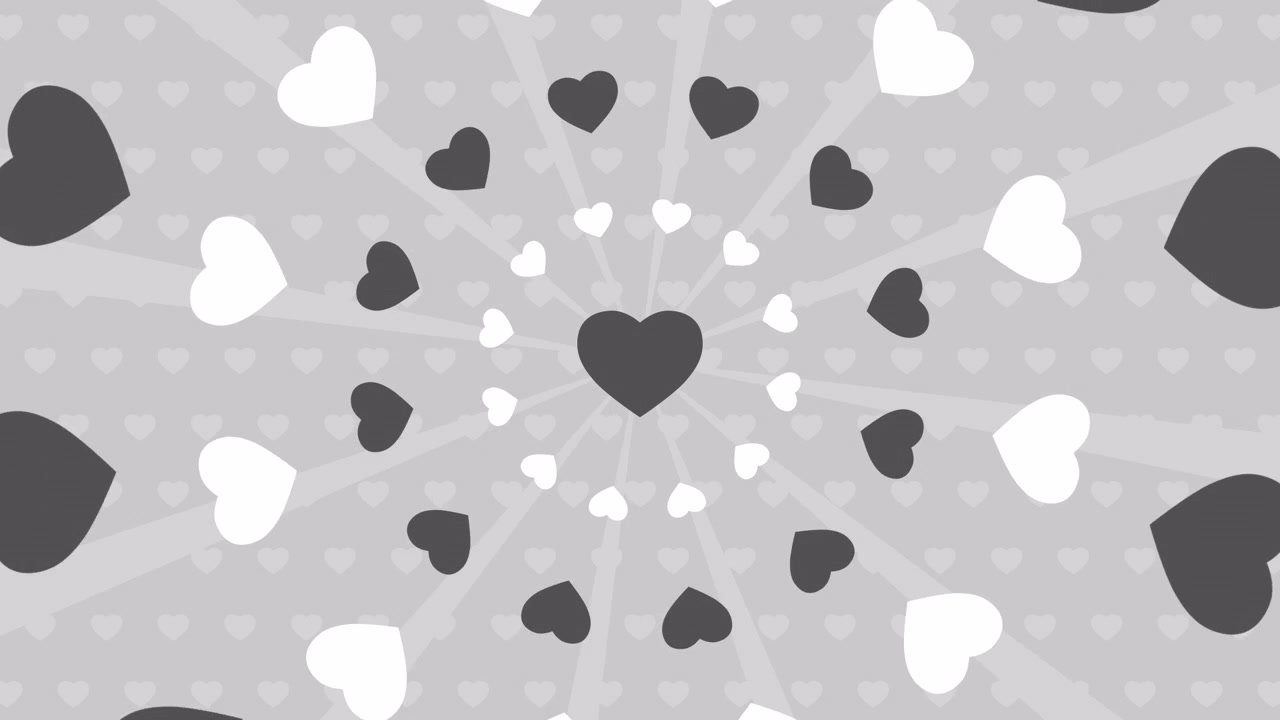 Abstract Heart Pattern