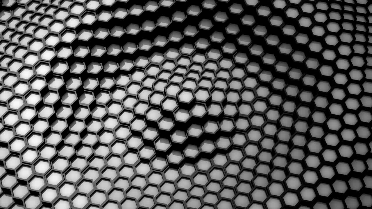 fondo de hexágonos animados