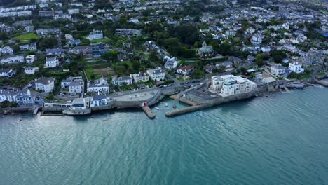 puerto colimore, dalkey, dublín, irlanda, septiembre de 2021