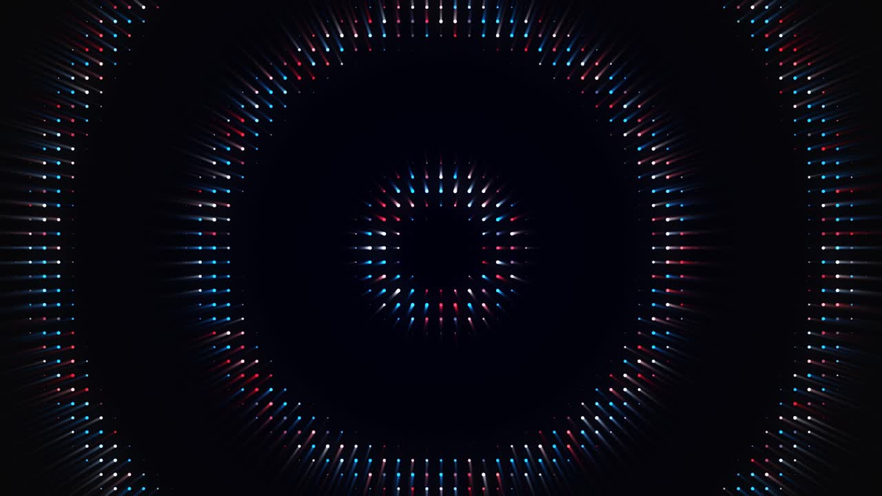 Abstract Glowing Dot Pattern