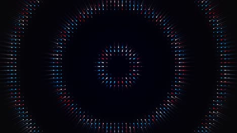 abstract glowing dot pattern