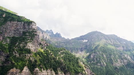 alps mountain range in himalayan mountain region - himalayan mountain range in kashmir