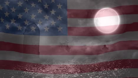 American-flag-video