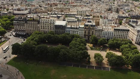 paris cityscapes from above