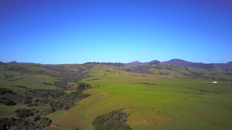aerial footage of the piedra's blancas state marine reserve in san simeon california usa