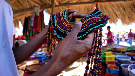 vibrant african market