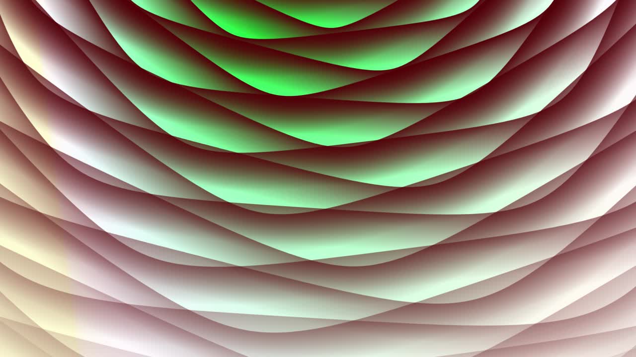 Animated geometric white colorful line rotate background