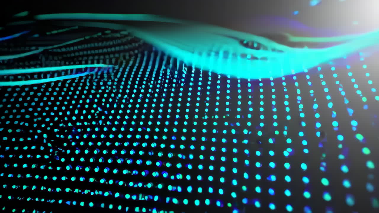 Abstract Futuristic Digital Art Background